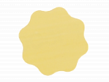 Микроабразивный цветок Yellow film  P1500 (шт.)