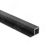 ЛОФТ профиль  для деревянных полок, черный (краска), L-3000 мм