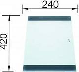 BLANCO Разделочная доска ZEROX безопасное стекло 420 х 240 мм