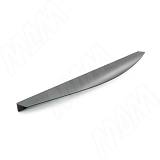 Профиль-ручка 320мм (L=396мм) крепление саморезами графит (краска)